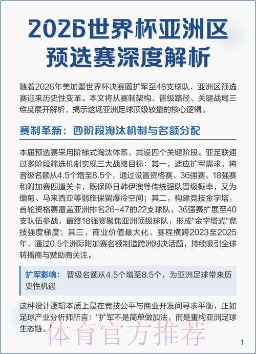 2026世界杯精彩赛事高清直播深度解析 2026世界杯精彩赛事高清直播深度解析